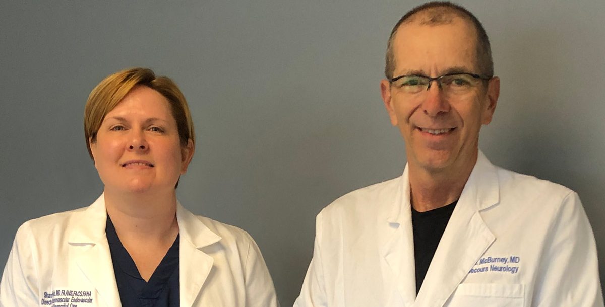 John McBurney, MD, and Sharon Webb, MD