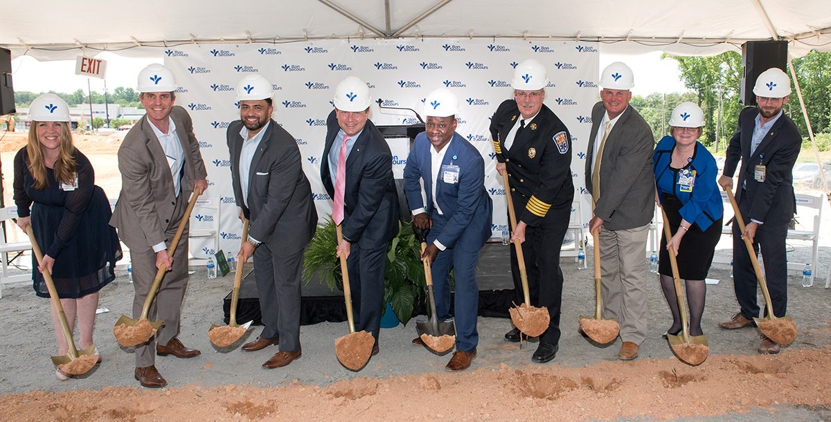 The Chester Emergency Center groundbreaking