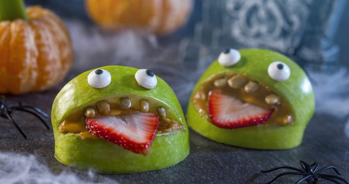 a healthy Halloween snack